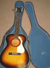 H963 Harmony Rare Stella Grand Concert Acoustic Guitar With Case