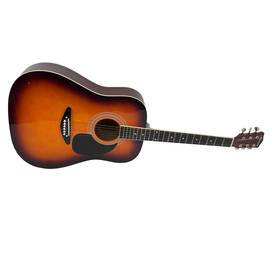 01518 Harmony S Series Right-handed Sunburst Acoustic Dreadnought Guitar