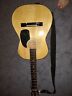 01542 Harmony Vintage Acoustic Handcrafted Guitar Steel Reinforced Neck With Strap