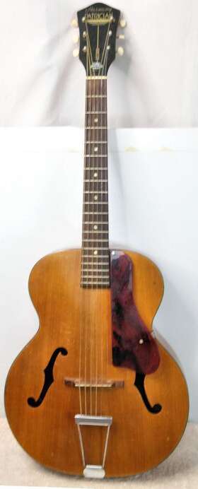 H-1407 Harmony H1407 Vintage Patrician Archtop Acoustic Guitar Model Very Nice