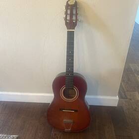 H-1005-sb Harmony H171 Vintage Classical Guitar 1956