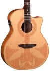 Hen Sah Spr Luna Guitars Henna Sahara Guitar 819998182915
