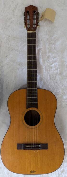 Hohner 4frf Vintage Hofner 6 String Classical Acoustic Guitar With Case-1960s Made In Germany