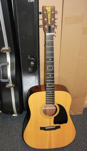 Hg599n Hohner G599n Vintage Acoustic Mik 1980s. Vg