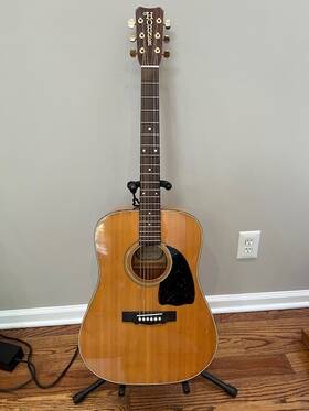 Hg-10 Hohner Acoustic Guitar - Made In Japan