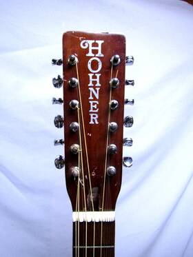 Hgk512 Hohner Vintage 12 String Acoustic Guitar