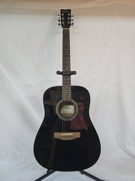 Hw300g-tbk Hohner Acoustic Guitar With Case