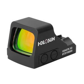 Hs407k Holosun 58365 Red 6 Moa Dot Open Reflex Optical Sight Shake Awake Tech Led X2