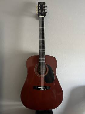 Hondo H119a Ii Dreadnought Acoustic Guitar - 1980s