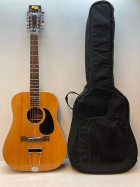 Hondo H220 Acoustic Guitar 12 String Rh. Vintage 70s. Includes Sof Lp2128309