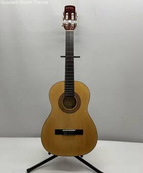 Ho15n Hondo Brown Six String Beginner Right Handed Acoustic Guitar