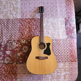 3u-03 Ibanez Beautiful Acoustic Guitar Classic 6 String Full Size
