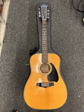 638-12 Ibanez Vintage 12 String Acoustic Guitar