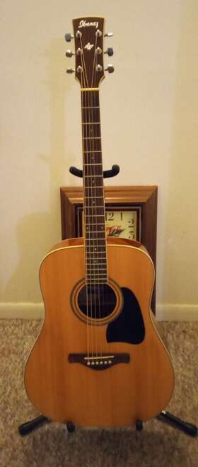 Aw70-nt Ibanez With Hard Case