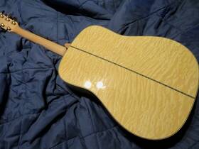 Aw700 Ibanez Artwood Maple Acoustic Guitar- Rare/beautiful From 2005