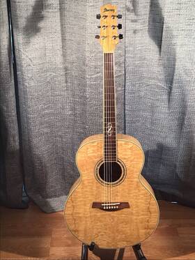 Ew20asnt Ibanez Exotic Wood Series Ew20 6 String Acoustic Guitar