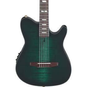 Frh20fmndgl Ibanez Frh20fmn Acoustic Electric Guitar - Dark Emerald Burst
