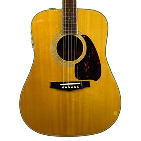 Im340n Ibanez M-340 Mij Natural Acoustic/electric Guitar With Hsc Used