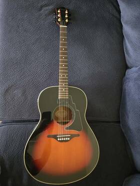 Masa90 Ibanez Masa 90 Acoustic Guitar With Active Aeq3m Pre-amp
