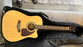 Pc-nt-14 Ibanez Acoustic Guitar W Case Pfsece-nt-14-01