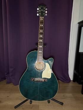 Pga1000 Ibanez Super Rare Mb Paul Gilbert Signature Acoustic Guitar