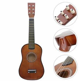 Fz1705567ujgi22932 Ibasetoy 1pc 23 Inch Folk Acoustic Guitar Music Instrument Small For Beginner