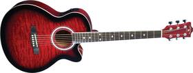 Indiana Guitars 610256561455 Madison Guitar Qlt Red