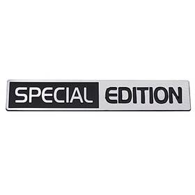 Itemba-a-11-59 Itemba-a-11 717428398632 1x Special Edition Emblem 3d Auto Racing Sport Badge Rear Trunk Sticker Black