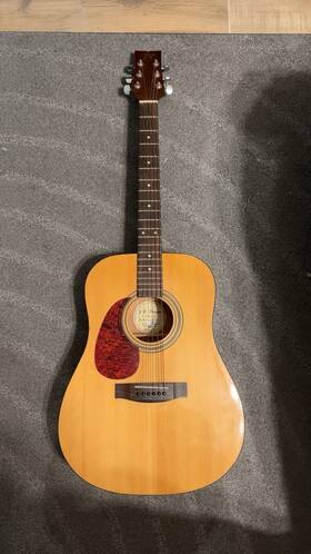 Jb20l J.b. Player Dreadnought Acoustic Guitar 6-string Natural Right-handed