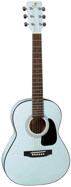 Jr14pb-a J. Reynolds 6 String Acoustic Guitar Blue 36 Inch