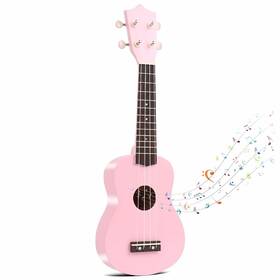 Tanxian-jita68 Jakeloo Kids Guitar Acoustic 21 Inch Carbon Fibre Ukulele Toddler G