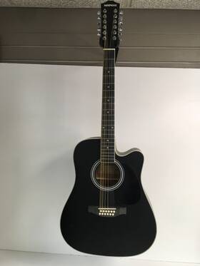 P24034465 Janerock Jr-41lbk Acoustic Guitar 12-string