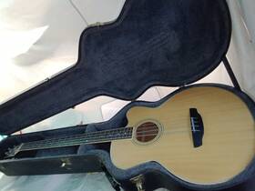 Es100-c4 Jasmine By Takamine Acoustic Electric Bass Guitar Vintage