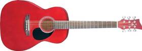 Jj43-tr-a Jay Turser Jay-jr Series 3/4 Size Dreadnought Acoustic Guitar. Tran