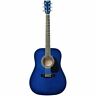 Jg-610-bl-1-2 Johnson Player Series Size Acoustic Guitar Blue Burst 840246001474