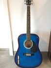 Jg-kit-bl Johnson Musical Instruments By Axl Blue Acoustic Guitar