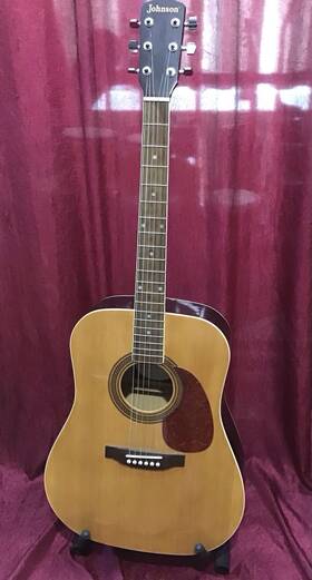 Gj618n Johnson Dreadnaught Guitar Model