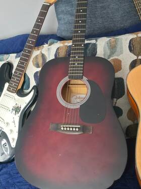 Ig-610-r Johnson Acoustic Guitar