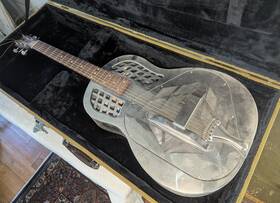00046254 Johnson Jm-991 Tricone Resonator Guitar