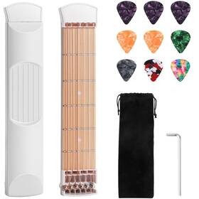 Jollystyle 014837197161 Pocket Guitar Practice Neck Trainer 6 Fret Portable Chord Prac