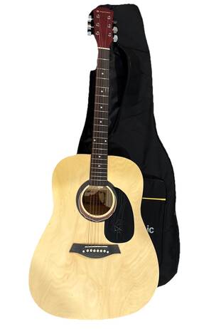 Joy-201k Joymusic 41 Inch Acoustic Guitar Kit Natural Matt