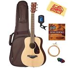 Jr2-combo-dlx Yamaha Acoustic Guitar Natural Bundle With Gig Bag 741459821036