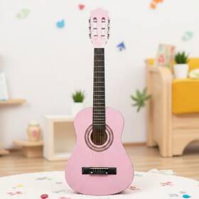 Jt-53555836 Jutoop 30 Inch Kids Beginner Acoustic Guitar Set - Junior Tuner Steel String Capo Soft Pink