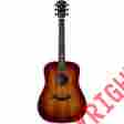 K20ees2 Taylor Koa Series K20e Dreadnought Acoustic-electric Guitar Shaded Edgeburst 887766015628