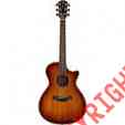 K22cees2 K22ce Shaded Es2 Grand Cutaway Guitar Edgeburst Acoustic-electric Concert Taylor