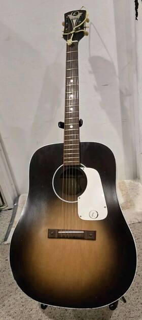 6100 Kay 1960s Acoustic Inch Country Western Guitar