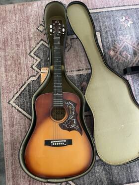 K435b Kay Acoustic Guitar With Case