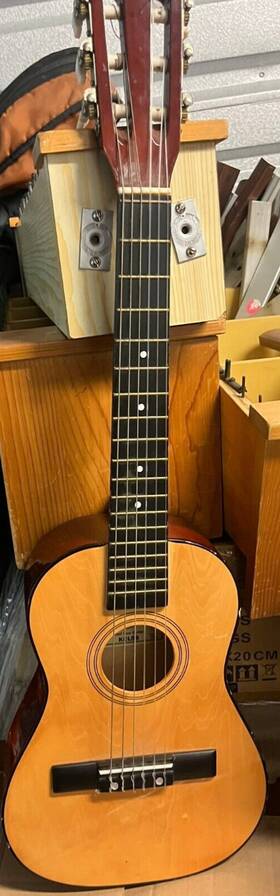 Kcl58 Kay Vintage 1/2 Classical Acoustic 6 String Guitar Superior Quality Made Korea