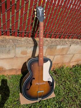 L-5208 Kay 1950s Archtop Guitar Great Acoustic