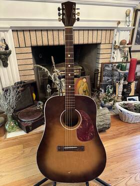 N-2acoustic Kay L9168 60s Airline Silvertone Harmony Inch Country Western Guitar